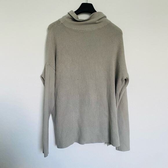 Devotion by Cyrus Mock Neck Sweater Gray XL - Picture 2 of 8